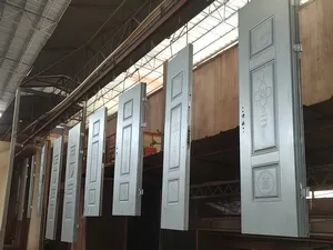 Línea Automática de Recubrimiento Electrostático Para la Industria de Puertas y Ventanas: Guangyi Doors