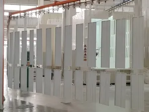 Línea Automática de Recubrimiento Electrostático Para la Industria de Puertas y Ventanas: Guangyi Doors