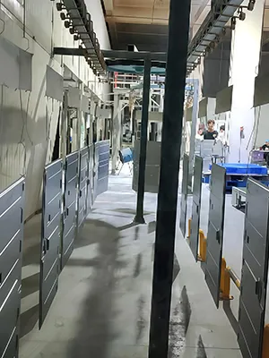 Solución Automatizada de Recubrimiento Electrostático: Grupo OPPLE