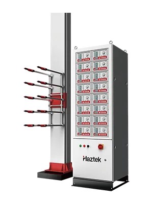 Sistema Automático de Recubrimiento en Polvo Electrostático GC21A