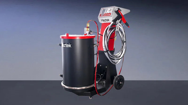 Sistema Manual de Recubrimiento Electrostático con Tolva GC21F