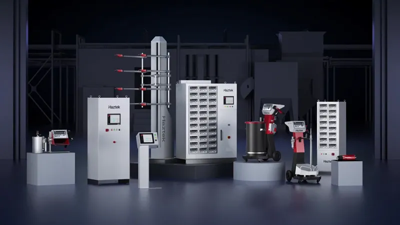 Sistema Automático de Recubrimiento Electrostático