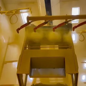 Recubrimiento Automático de Polvo Electrostático para Carcasas de Maquinaria de Construcción: MINGYU Heavy Industry