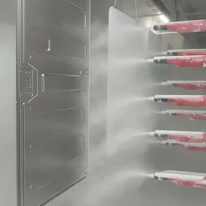 Solución Automatizada de Recubrimiento Electrostático: Grupo OPPLE