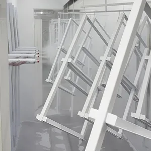 Línea Automática de Recubrimiento Electrostático Para la Industria de Puertas y Ventanas: Guangyi Doors