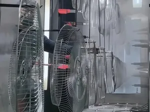 Recubrimiento en Polvo de Carcasas de Ventiladores