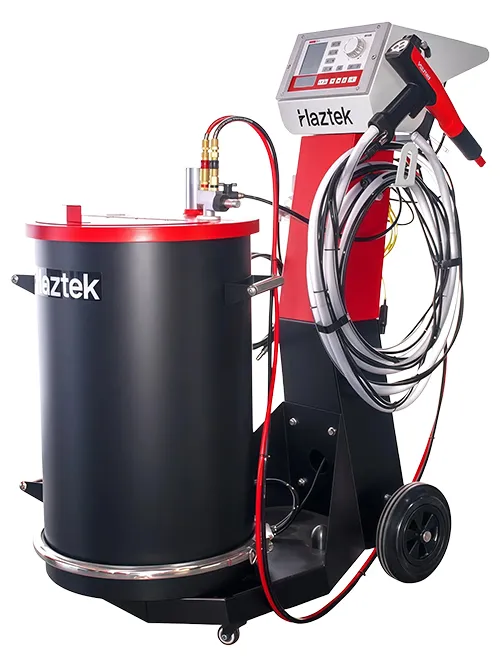 Sistema Manual de Recubrimiento en Polvo Electrostático con Tolva GC21F