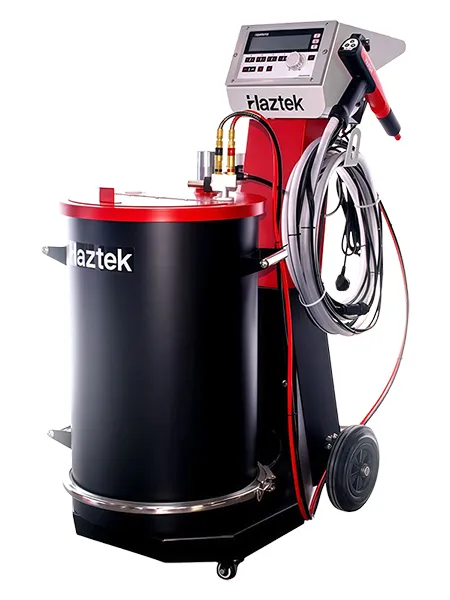 Sistema Manual de Recubrimiento en Polvo Electrostático con Tolva GC20F