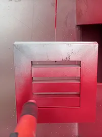 Recubrimiento en Polvo de Cubiertas de Ventilación