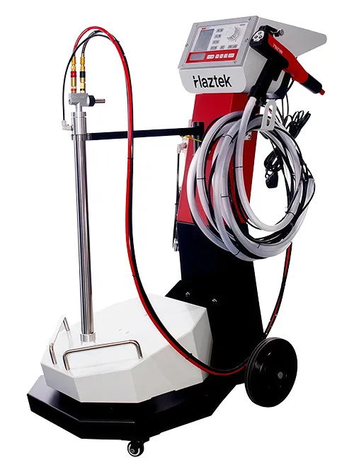 Sistema Manual de Recubrimiento en Polvo Electrostático con Mesa Vibratoria GC21FZ
